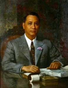 Manuel Acuña Roxas official painting