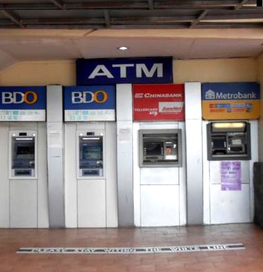 ATMs in Manila airport