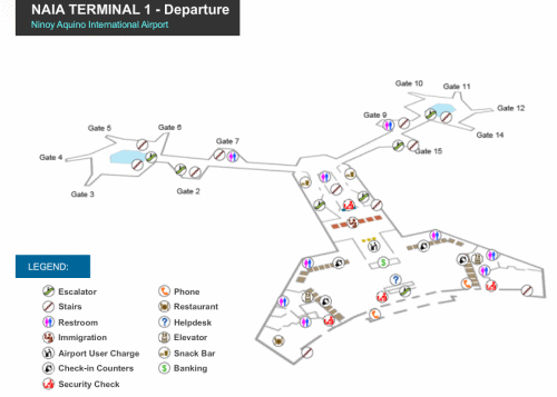 Click to enlarge NAIA-1 Arrival map in new tab