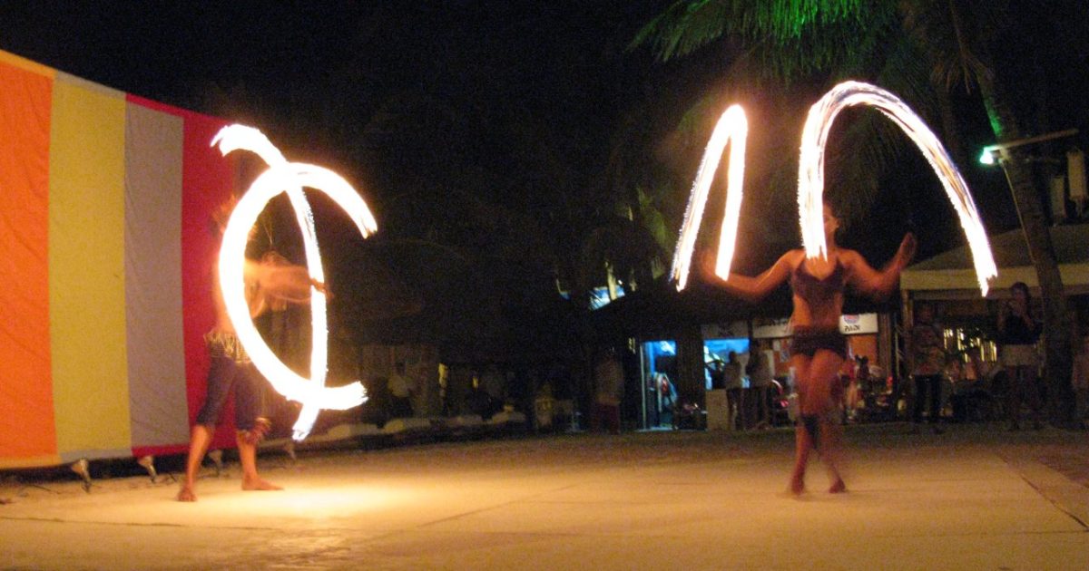 Fire Dancing in Boracay