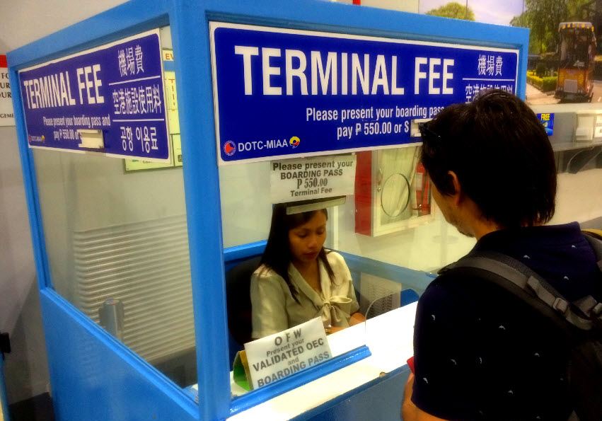 Airport Terminal Fee Again a little step forward News from the
